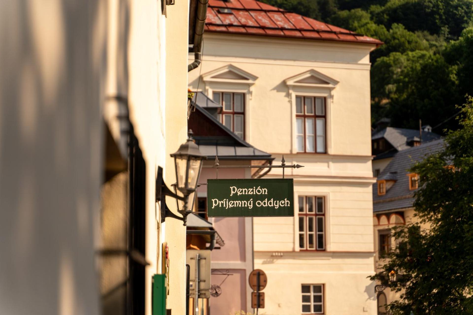Penzion Prijemny Oddych Banská Štiavnica 외부 사진